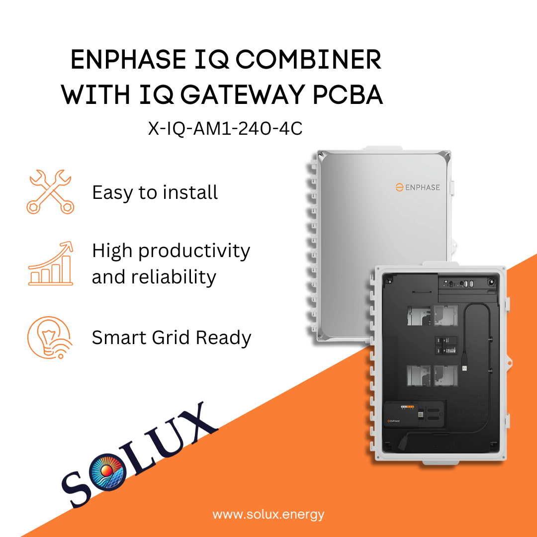 This is an image of Enphase X-IQ-AM1-240-4C IQ Combiner 4C with IQ Gateway PCBA 120V/240V Split Phase